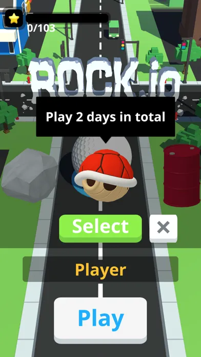 Screenshot di Rock.io™