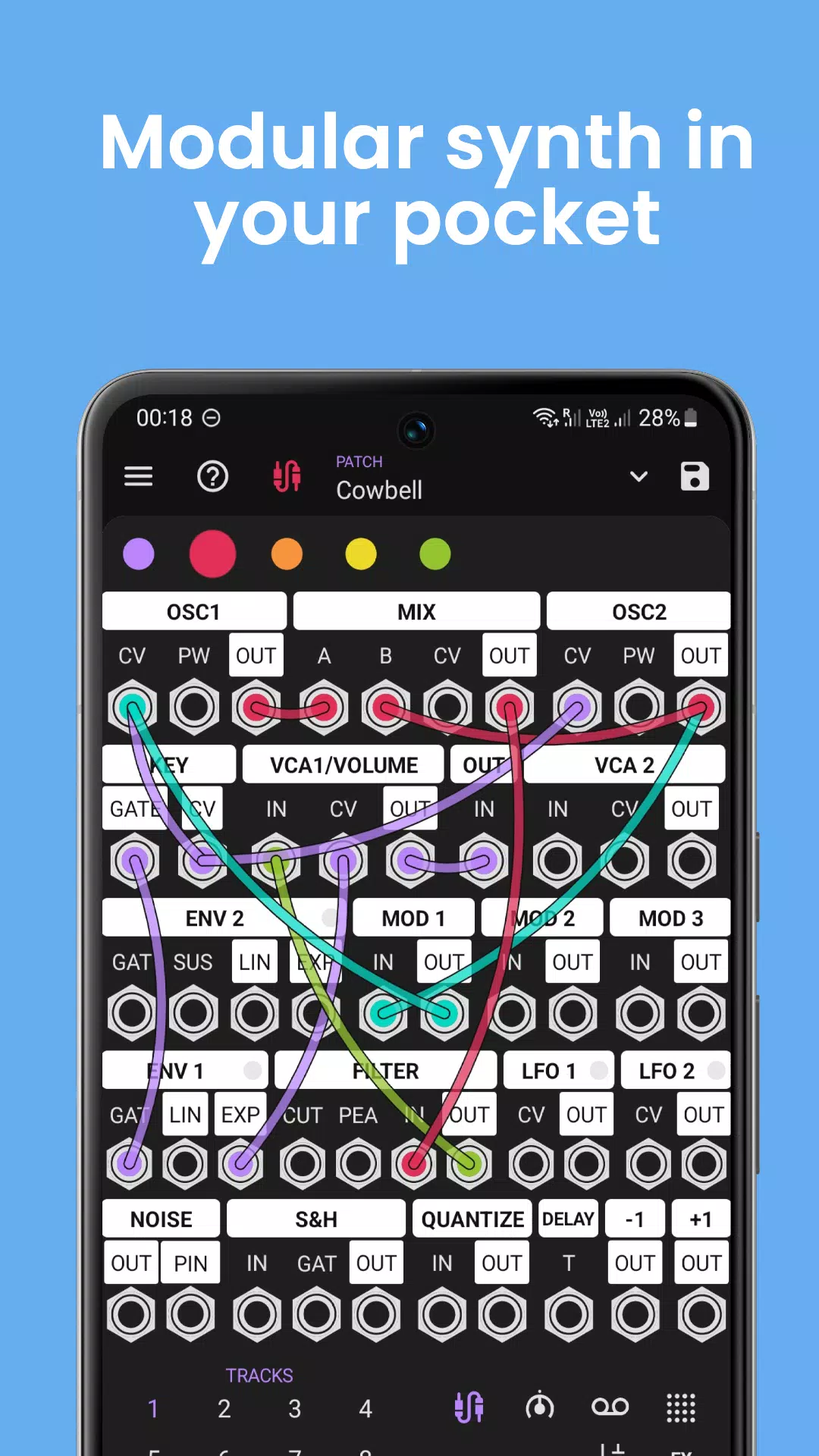 Digitron Synthesizerdes captures d'écran de l'application2
