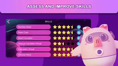 Tangkapan layar Bababot - Abacus Math For Kids