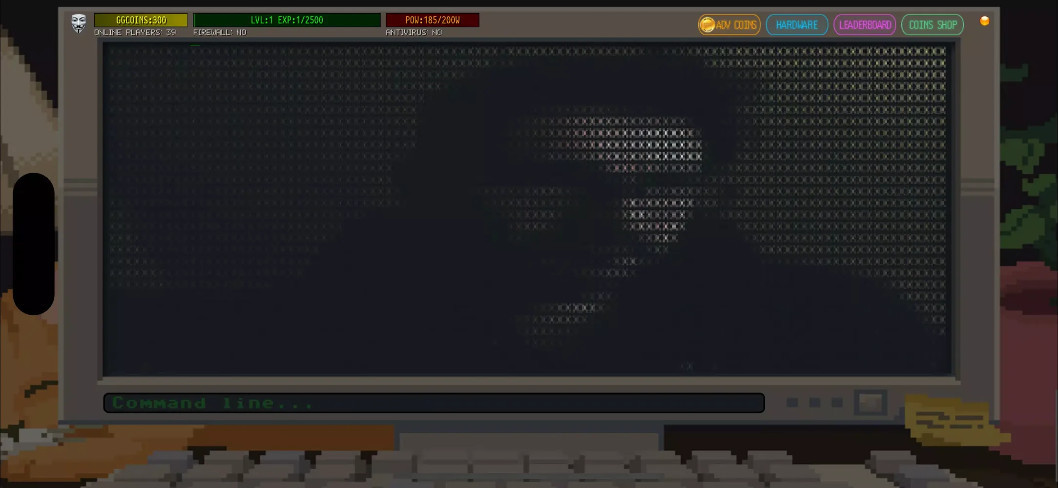 Hacker Online RPG স্ক্রিনশট