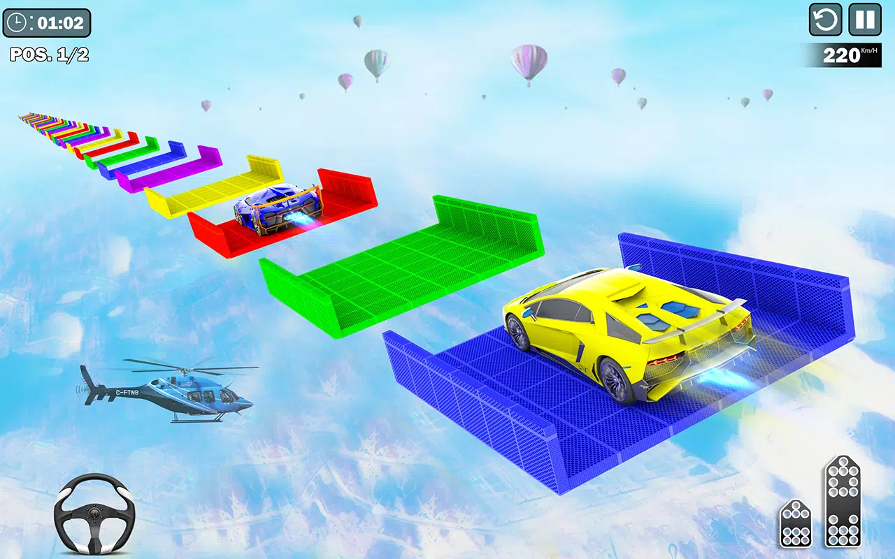 Superhero Car Games: Mega Ramp Screenshots