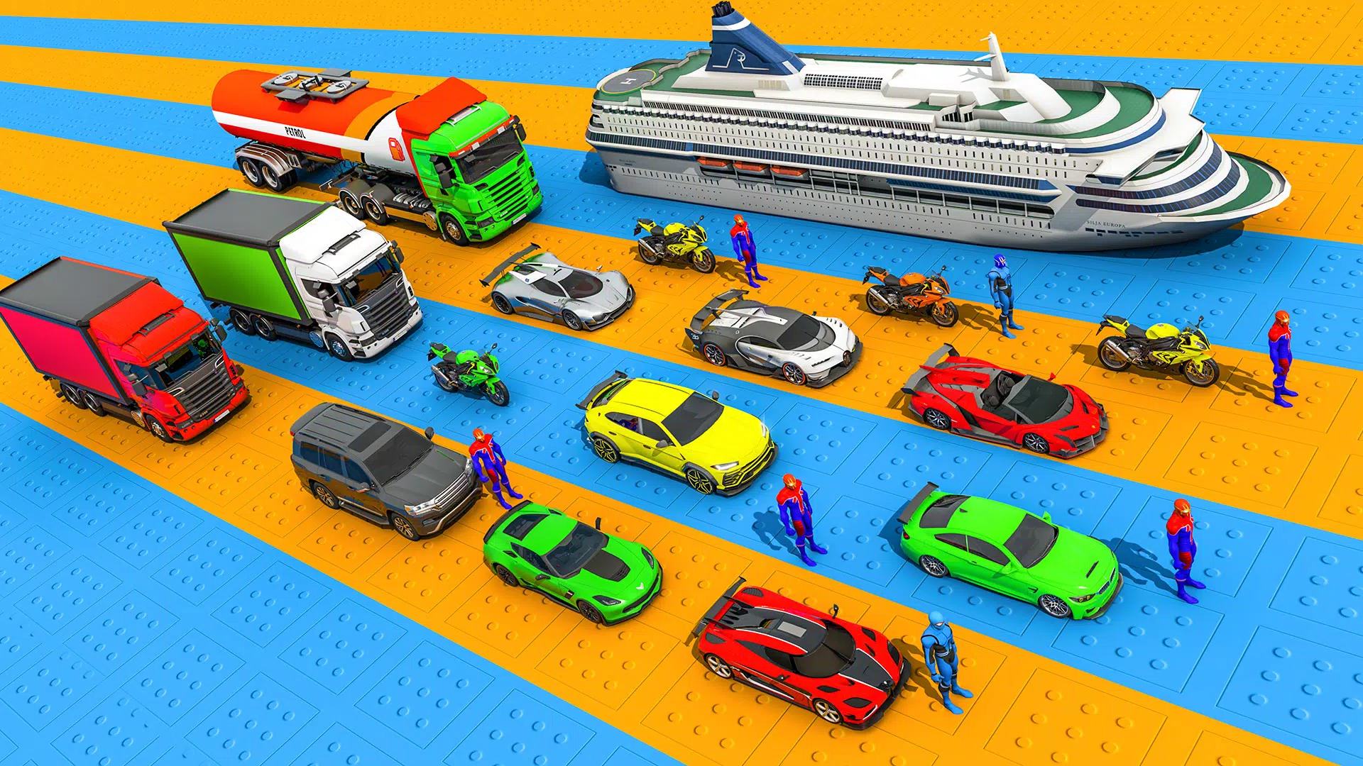 Superhero Car Games: Mega Ramp Screenshots