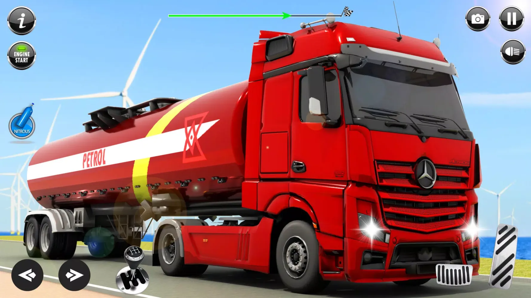 Capturas de tela do Oil Tanker Truck Driving Games