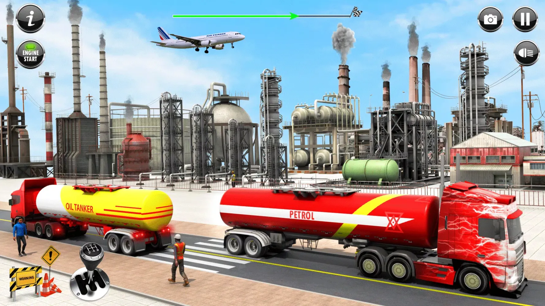 Capturas de tela do Oil Tanker Truck Driving Games