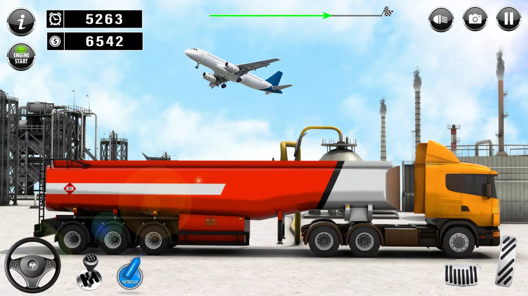 Capturas de tela do Oil Tanker Truck Driving Games