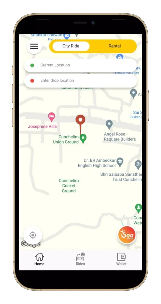 Goa Taxi应用截图