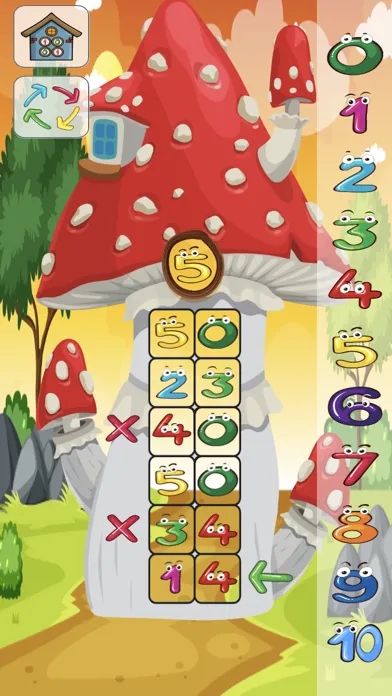 Screenshot di Number Houses learn numbers