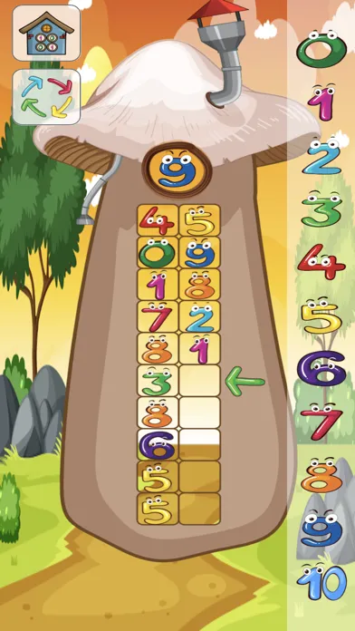 Screenshot di Number Houses learn numbers