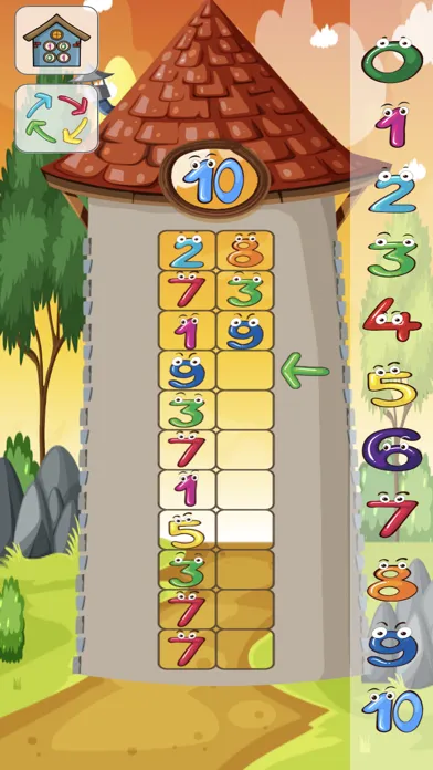 Screenshot di Number Houses learn numbers