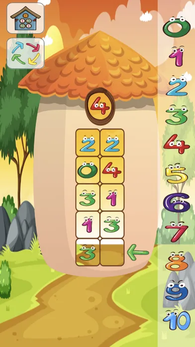 Screenshot di Number Houses learn numbers