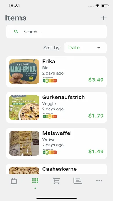 Shopping Budget: Grocery Lists应用截图