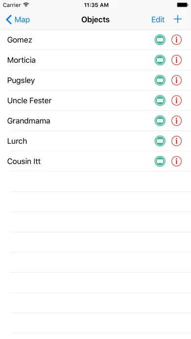 Tangkapan skrin GeliosFamily