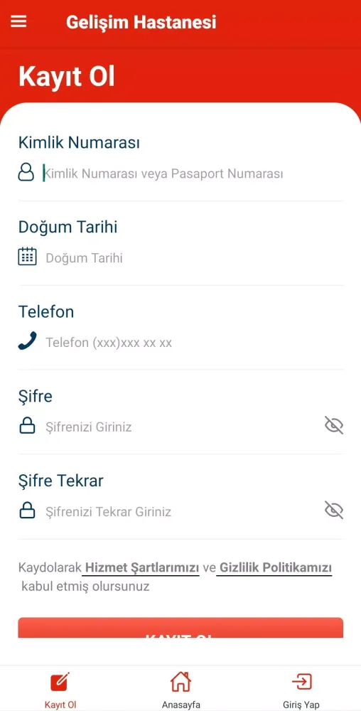 Gelişim Hastanesi İskenderun应用截图