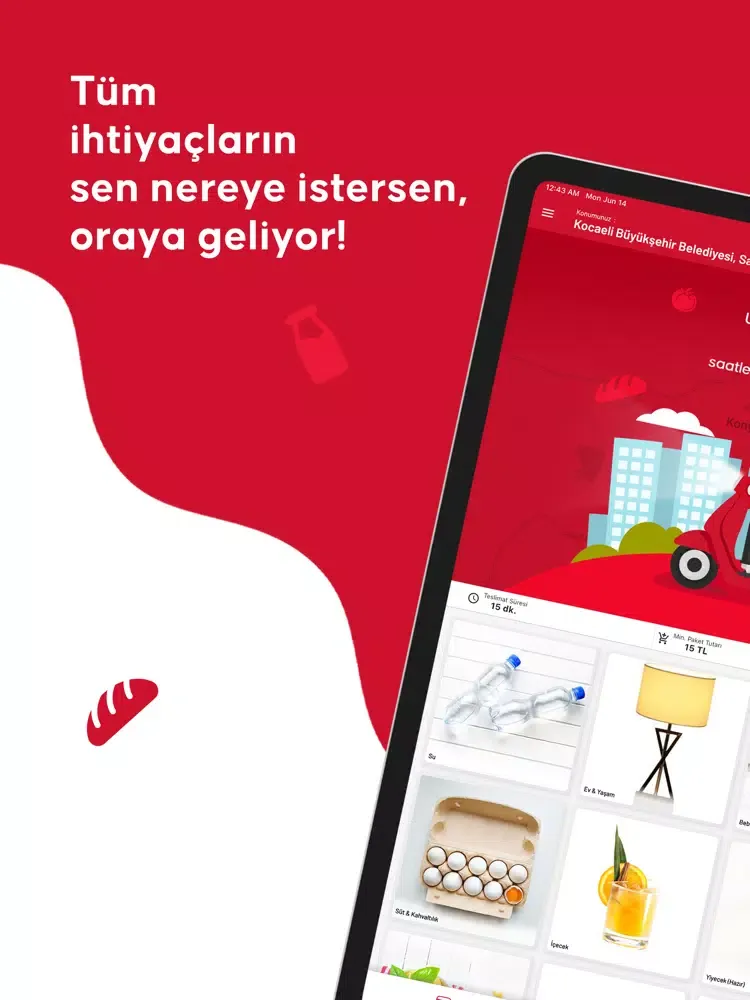 Geliyor: Yeni Nesil Market iPad  Screenshots