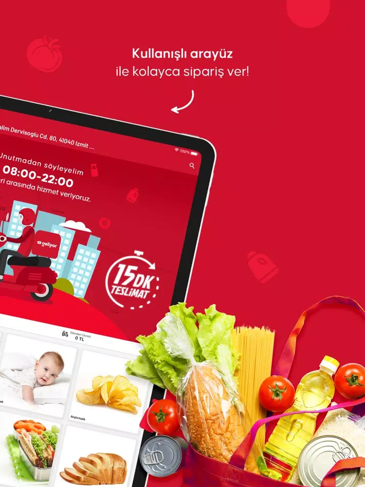 Geliyor: Yeni Nesil Market iPad  Screenshots