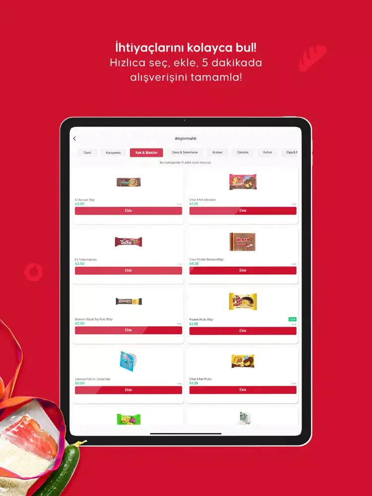 Geliyor: Yeni Nesil Market iPad  Screenshots