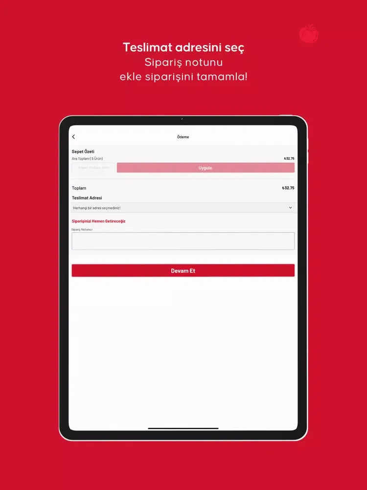 Geliyor: Yeni Nesil Market iPad  Screenshots