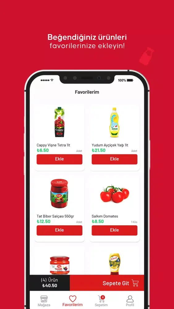 Geliyor: Yeni Nesil Market Screenshots