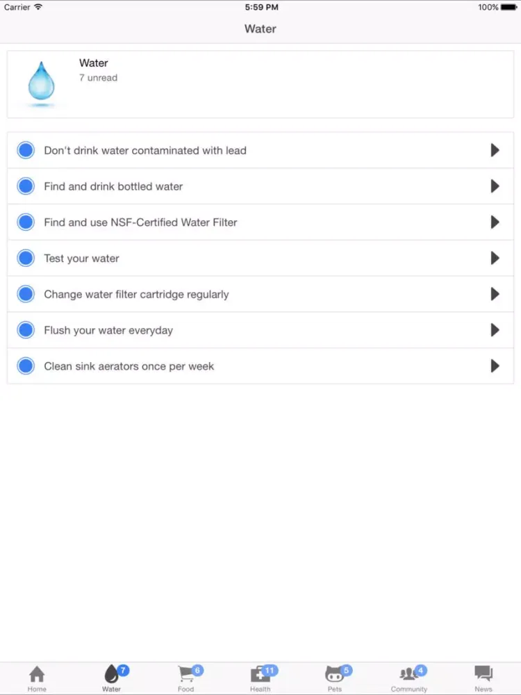 Empower Flint iPad  Ekran Görüntüleri