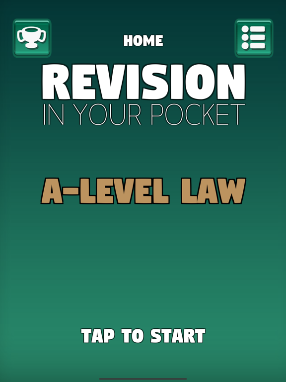 Revision In Your Pocket: Law iPad 應用截圖