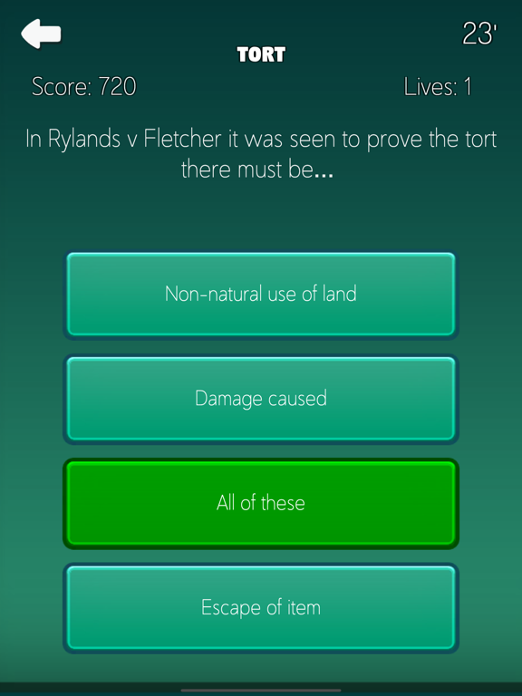 Revision In Your Pocket: Law iPad 應用截圖
