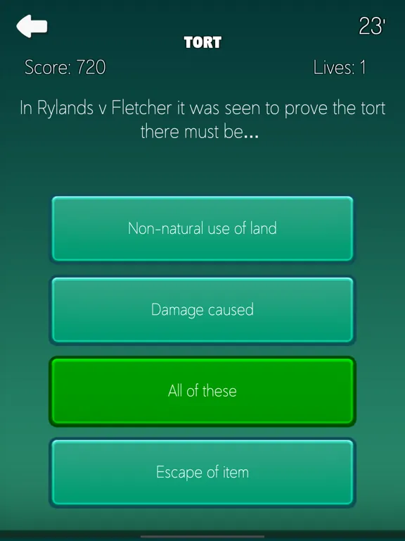 Zrzuty ekranu Revision In Your Pocket: Law iPad 