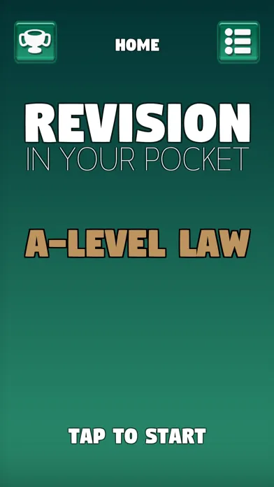 Zrzuty ekranu Revision In Your Pocket: Law