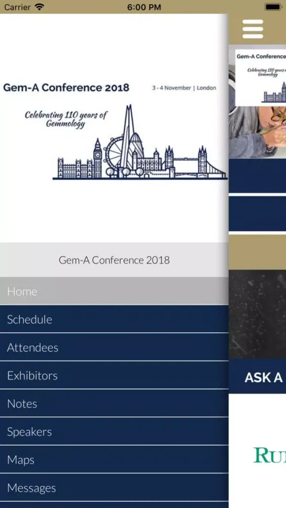 Gem-A Conference 2018 स्क्रीनशॉट