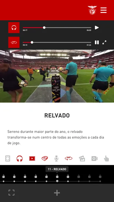 Benfica Tour 360 سکرین شاٹس