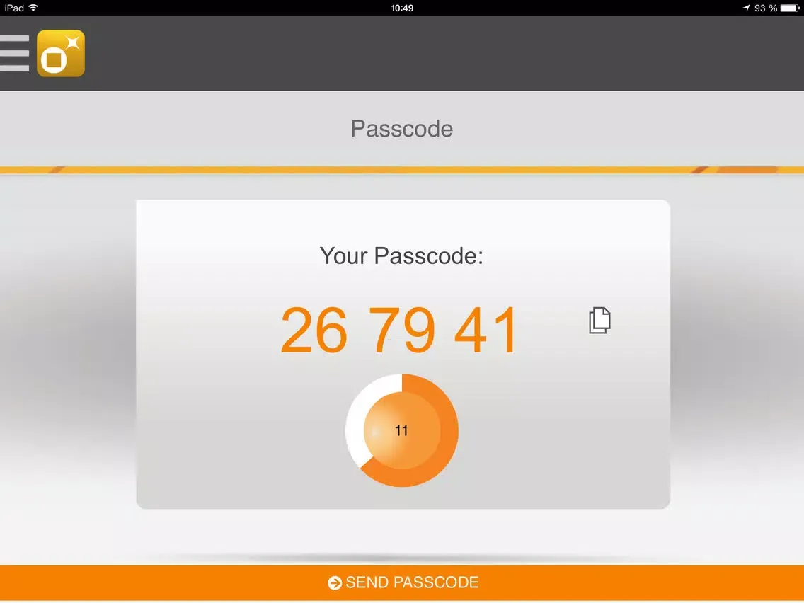 IDProve OTP iPad  স্ক্রিনশট
