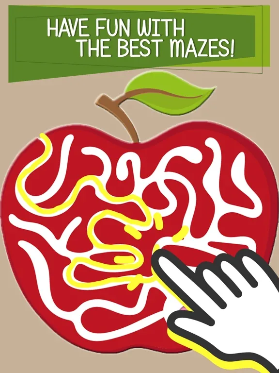 Fun labyrinth brain games. iPad  스크린샷