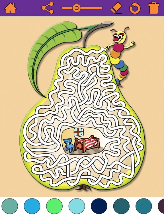 Fun labyrinth brain games. iPad  스크린샷