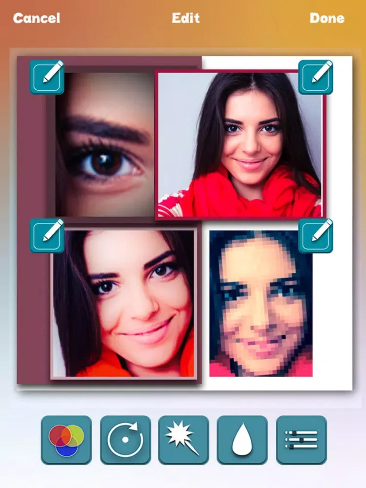 صور Love Collage Photo Editor iPad 