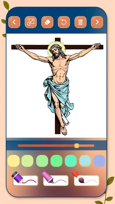 Ảnh chụp màn hình của 1000 Bible Coloring Book