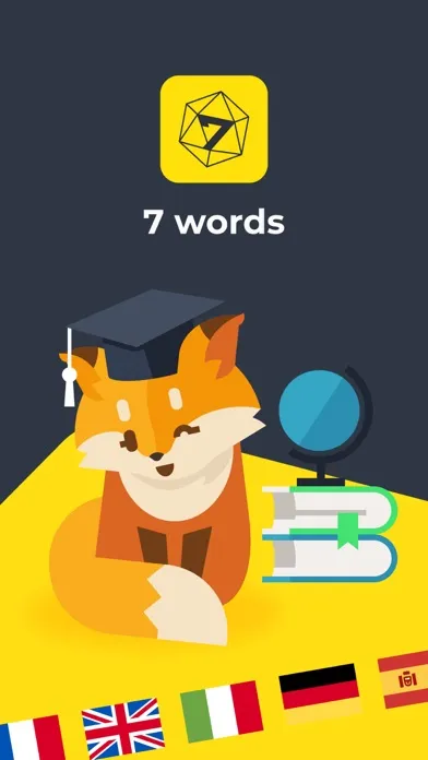 ภาพหน้าจอของ 7 words