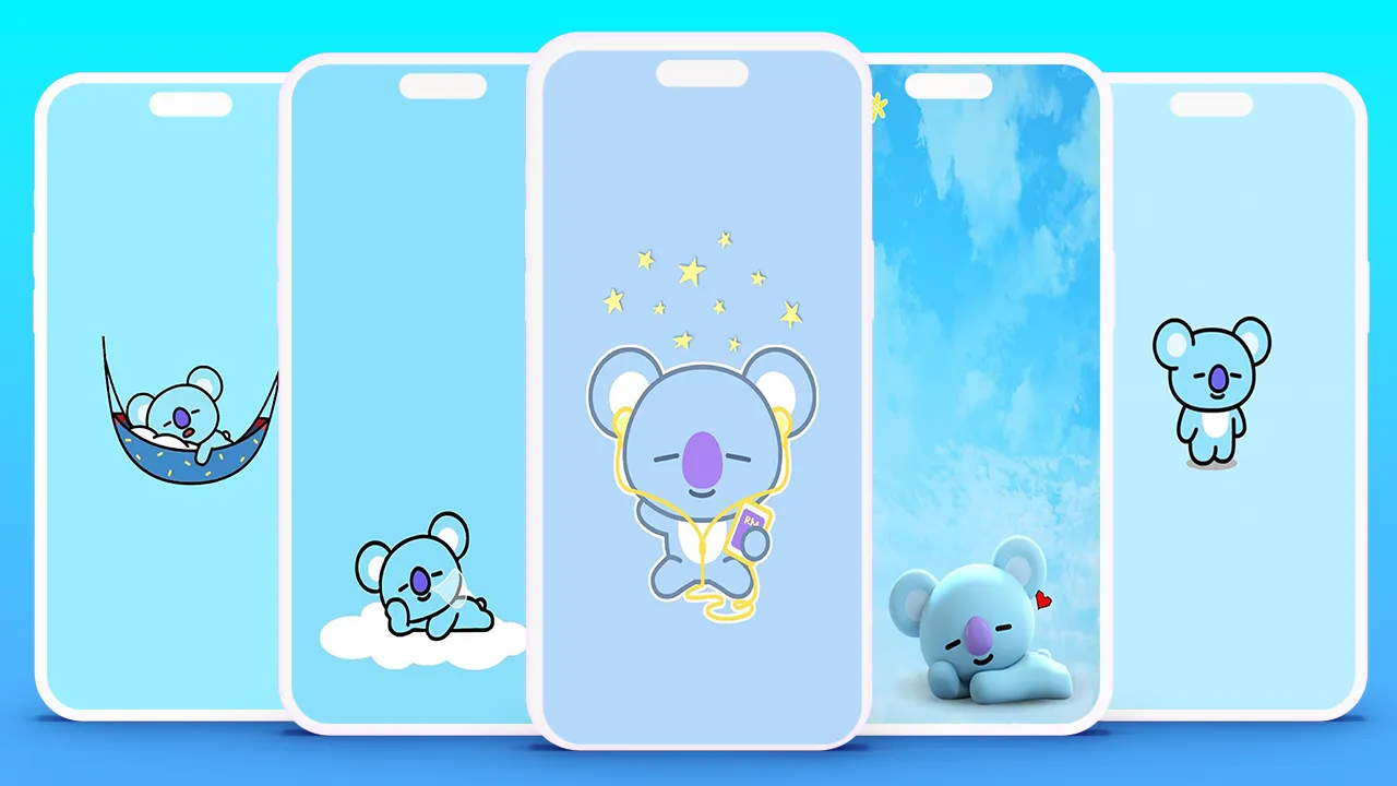 Blue Koala Wallpaper Screenshots