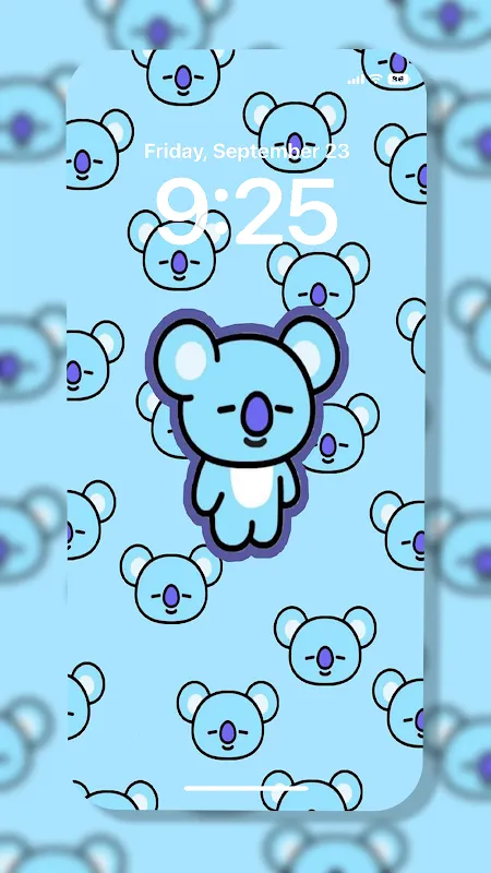 Blue Koala Wallpaper Screenshots