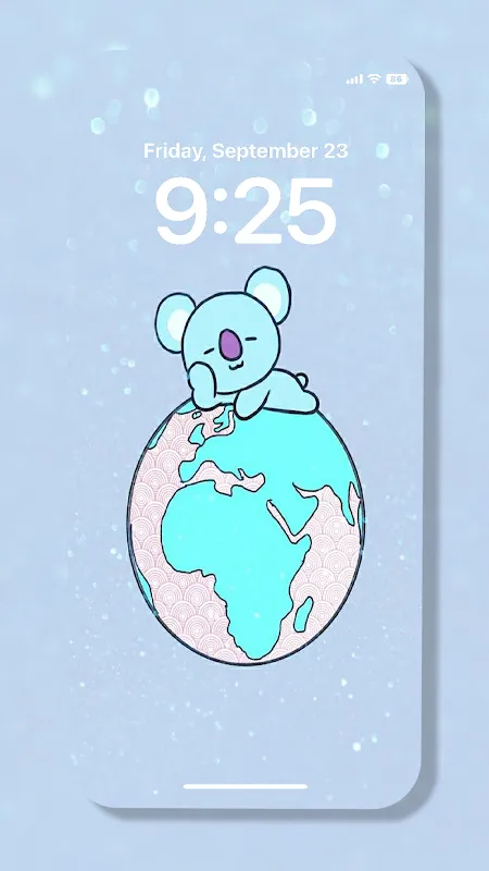 Blue Koala Wallpaper Screenshots