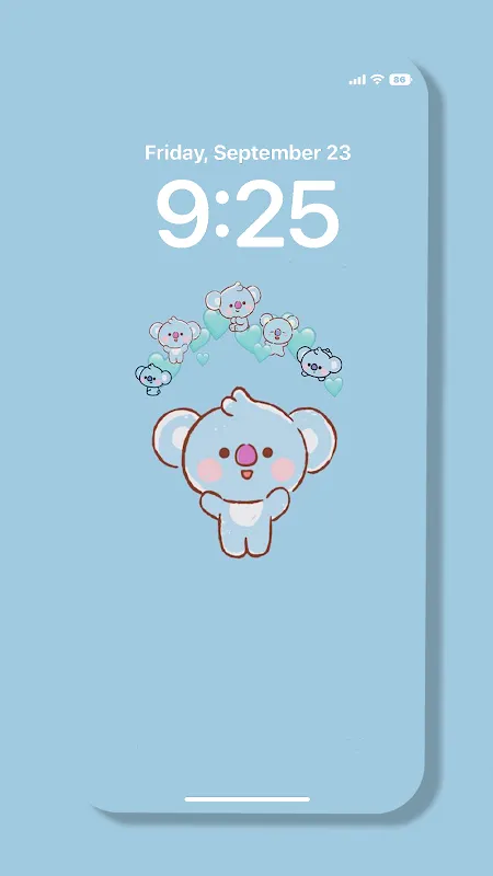 Blue Koala Wallpaper Screenshots