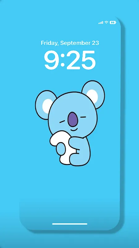 Blue Koala Wallpaper Screenshots
