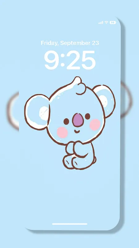 Blue Koala Wallpaper Screenshots