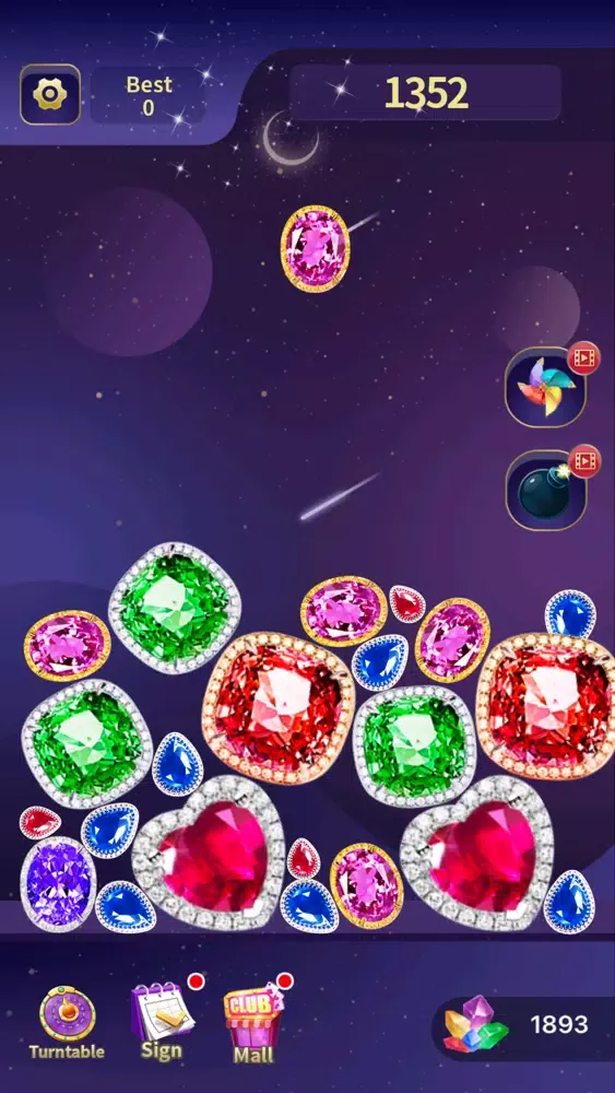 Скриншоты Merge Bigger Gem-Match Games