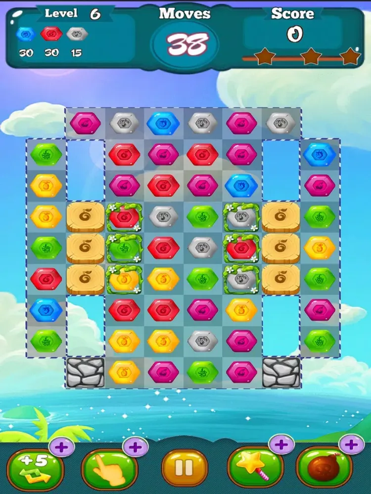 Скриншоты Gems Crush Mania iPad 