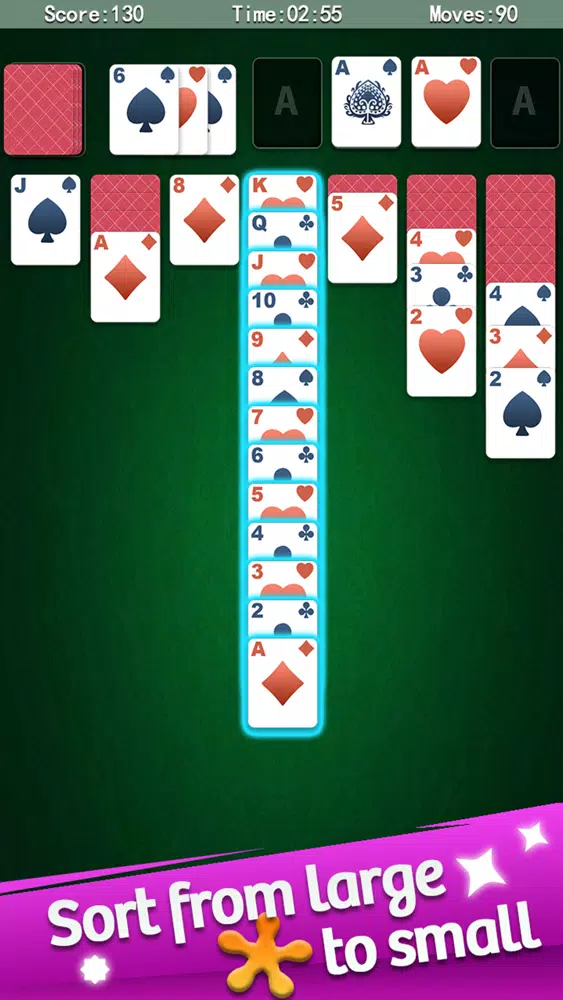 Tangkapan layar Solitaire Kings!