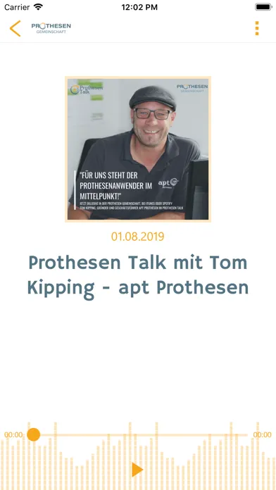 Prothesen Gemeinschaft स्क्रीनशॉट