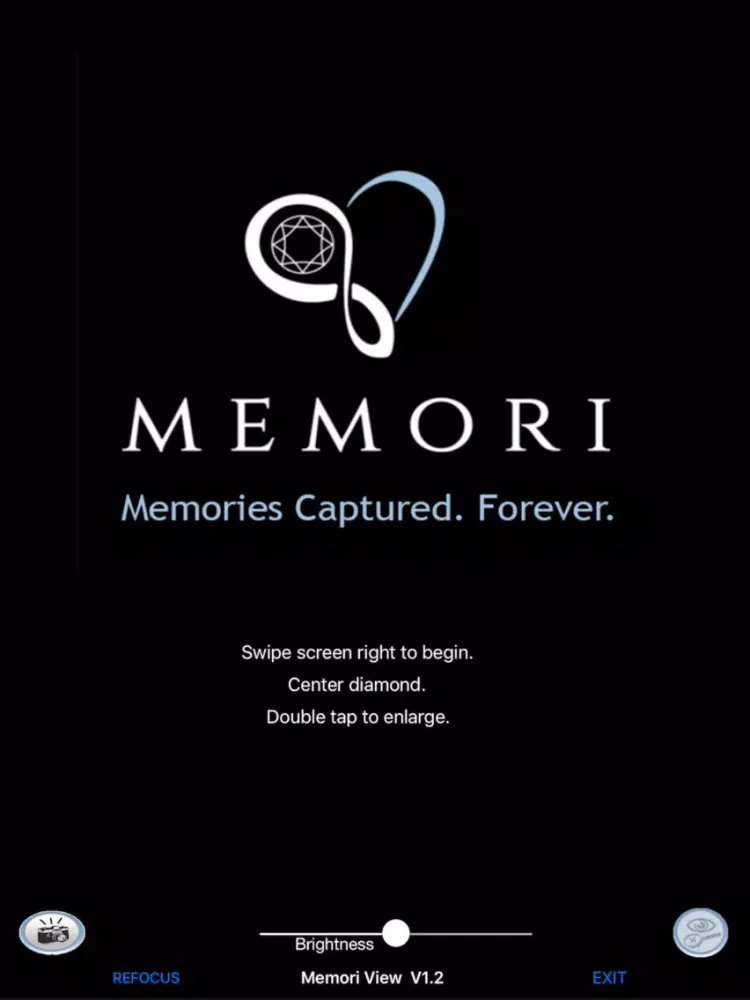 Memori View iPad  Ekran Görüntüleri