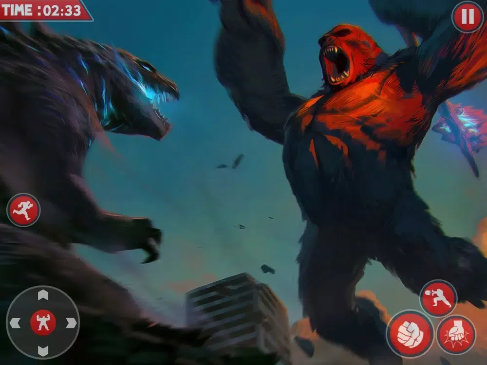 Captures d'écran de Kaiju Godzilla : Giant Monster iPad