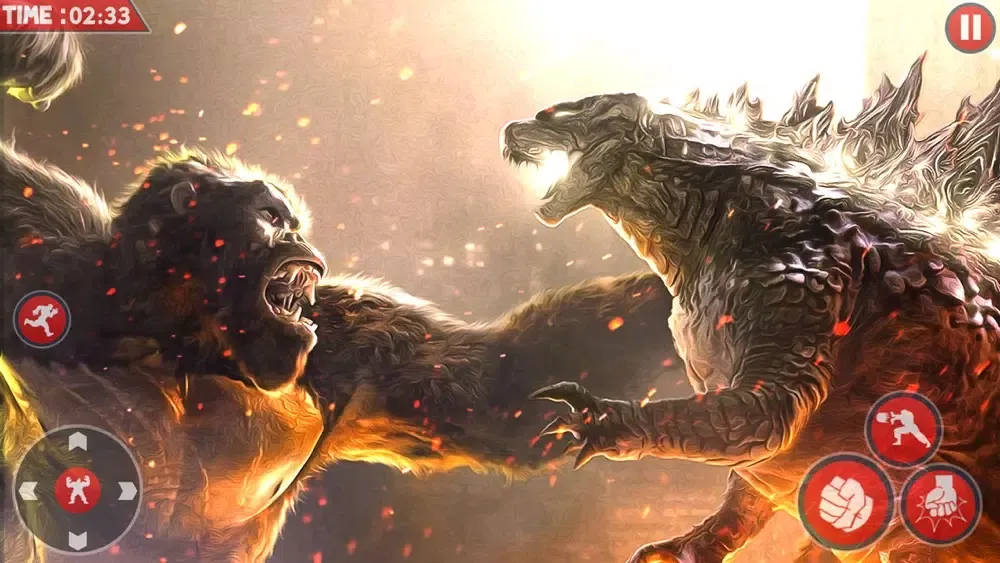 Captures d'écran de Kaiju Godzilla : Giant Monster