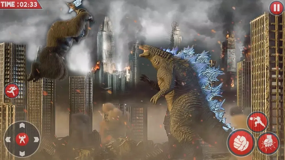 Captures d'écran de Kaiju Godzilla : Giant Monster