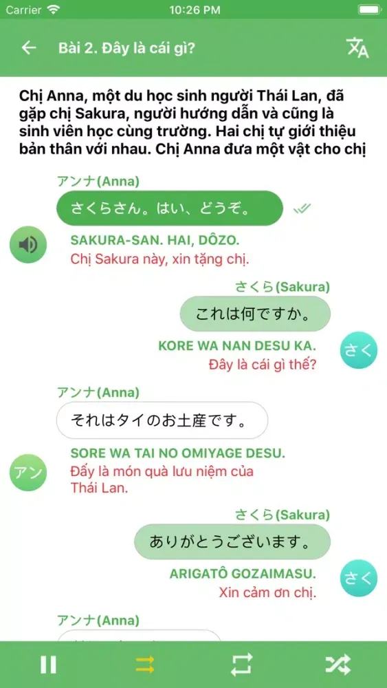 Hội thoại tiếng nhật 2019 Screenshots